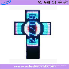 Croix de pharmacie programmable extérieure de P10 LED